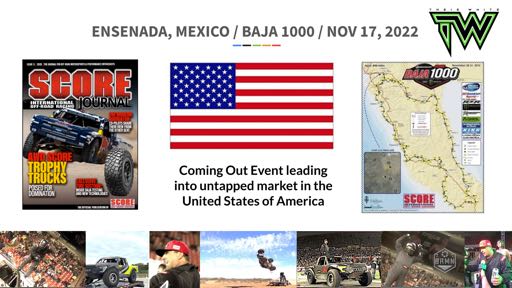 Baja 1000 course map