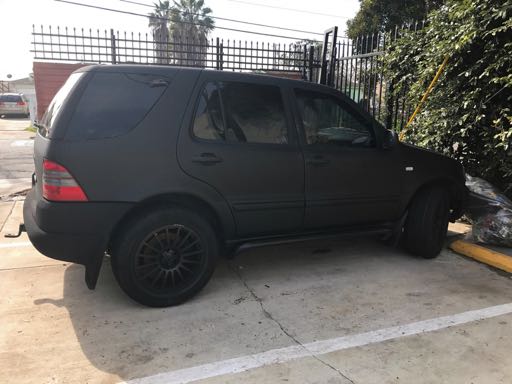 Armored SUV detail